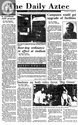 The Daily Aztec: Tuesday 11/06/1990