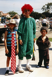 Children dressed up in costume for Pride Parade, 1996