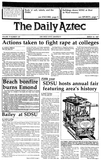 The Daily Aztec: Thursday 03/19/1987