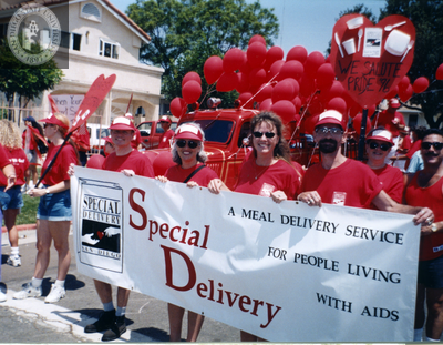 Special Delivery San Diego parade marchers, 1996