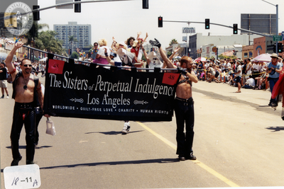 The Los Angeles Sisters of Perpetual Indulgence in Pride parade, 2000