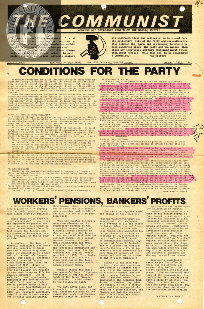 The Communist: 03/01/1977