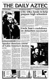 The Daily Aztec: Wednesday 02/06/1985