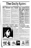 The Daily Aztec: Friday 05/02/1986