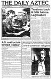 The Daily Aztec: Wednesday 03/28/1984