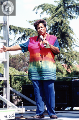 Performer on Pride Festival Main Stage, 1998