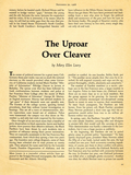 The uproar over Cleaver, 1968