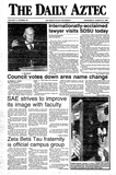 The Daily Aztec: Wednesday 03/16/1988