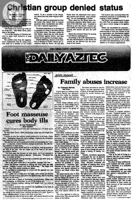 The Daily Aztec: Wednesday 10/12/1977