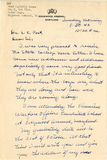 Letter from Fred W. James, 1942