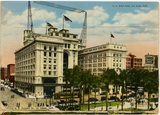 Foldout picture postcard of San Diego, California