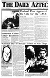 The Daily Aztec: Wednesday 05/03/1989