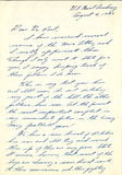 Letter from Pfaeffle Kirkpatrick Simpson, 1942