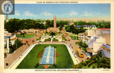 Plaza de America, Exposition, 1935