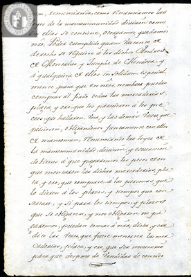 Urrutia de Vergara Papers, back of page 48, folder 7, volume 1, 1611