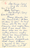 Letter from Maybel M. Leaf, 1942