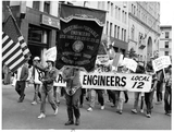 Union protest parade