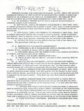 Anti-racist bill, 1972