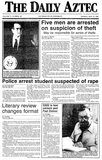 The Daily Aztec: Monday 05/16/1988