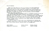 Flyer to faculty about the Center for Radical Economics, 1972