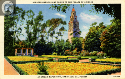 Alcazar Gardens, Exposition, 1935