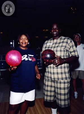 Attendees at Volunteer Appreciation Bowling Party, 1998