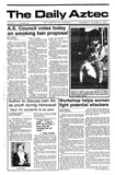 The Daily Aztec: Wednesday 10/07/1987