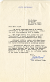 Letter from John J. Sellwood, 1942