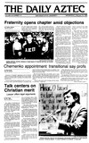 The Daily Aztec: Wednesday 02/15/1984