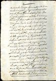 Urrutia de Vergara Papers, back of page 139, folder 9, volume 1, 1664