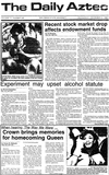 The Daily Aztec: Wednesday 11/04/1987