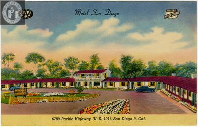 Motel San Diego, San Diego, Calilfornia