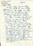 Letter from George W. Kimball, 1942