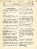 The Aztec Alumni News, Volume 8, Number 9, November-December 1950