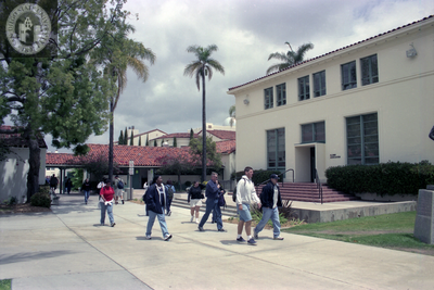 West entrance, Administration Building, 1999