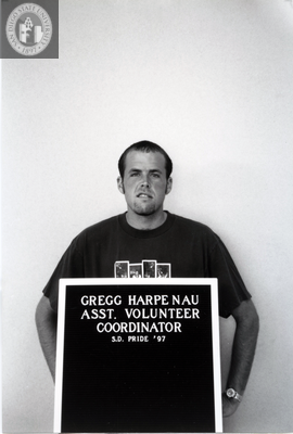 Gregg Harpenau, Assistant Volunteer Coordinator, 1997