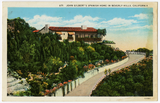 John Gilbert's home in Beverly Hills, 1928