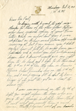 Letter from Chester S. DeVore, 1942