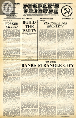 People's Tribune: 10/01/1975