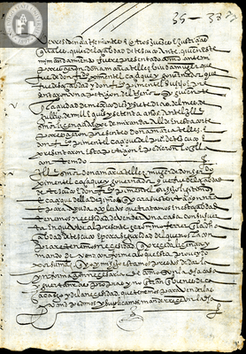 Urrutia de Vergara Papers, page 77, folder 8, volume 1, 1570