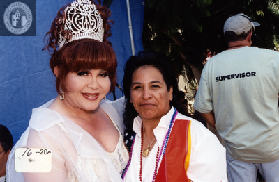Nicole Murray-Ramirez at Pride Festival, 2000