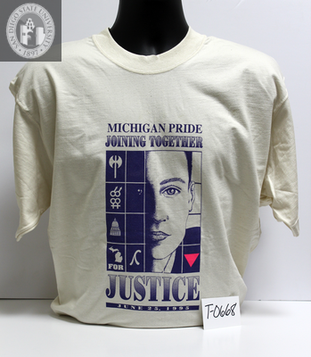 "Michigan Pride Joining Together for Justice, June 25, 1995"