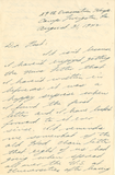 Letter from Clelland A. Wharton, 1942