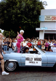 Holly Wood Empress XX candidate in Pride parade, 1991
