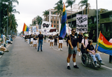 San Diego parade themes from the Lesbian and Gay Historical Society