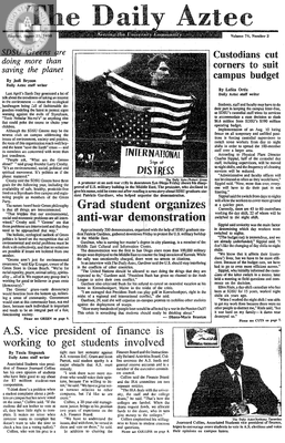 The Daily Aztec: Monday 08/27/1990