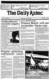 The Daily Aztec: Thursday 02/19/1987