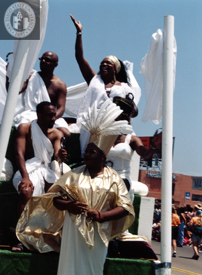 Angels float in Pride parade, 1998