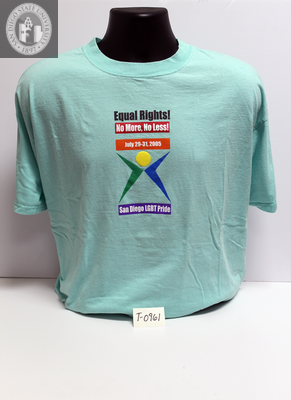 "Equal Rights No More, No Less! San Diego LGBT Pride, 2005"
