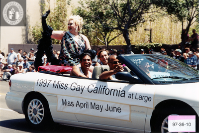 Miss Gay California at Large, Miss April May June, Pride parade, 1997